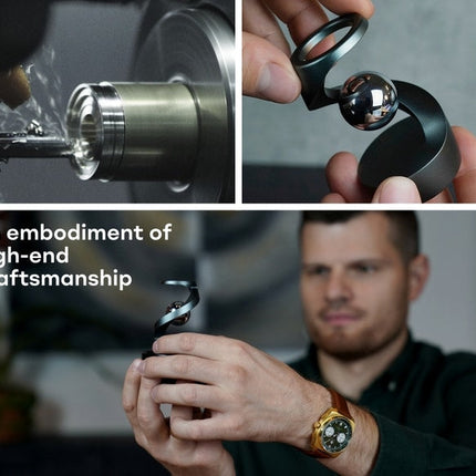 Kinetic Desk Toy | Gravity-Defying Mechanical Design with Mesmerizing Motion | Unique Gift for Focus and Curiosity 4
