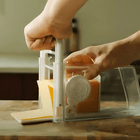 Kitchen Master | 4-in-1 Cheese Slicer & Grater with Built-In Storage | Versatile Food Prep Tool for Easy Cooking 0