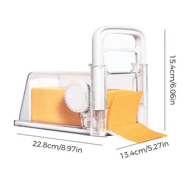 Kitchen Master | 4-in-1 Cheese Slicer & Grater with Built-In Storage | Versatile Food Prep Tool for Easy Cooking 1