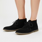 Nubuck Leather Black / 6.0