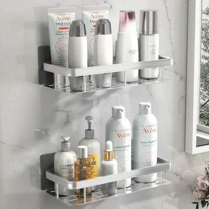 Bathroom Shelf No Drilling, Stainless Steel Shower Caddy – image 11