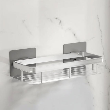 Bathroom Shelf No Drilling, Adhesive Shower Shelf for Wall – image 15