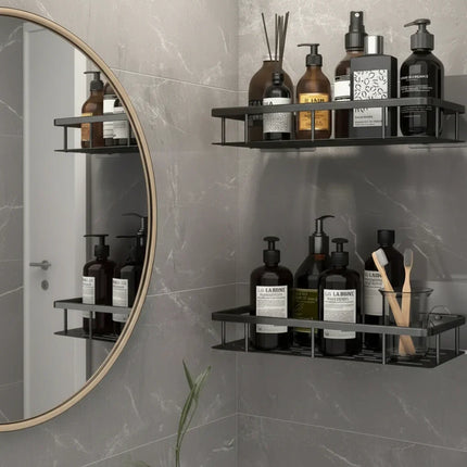 Bathroom Shelf No Drilling, Stainless Steel Shower Caddy – image 8