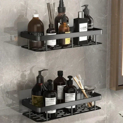 Bathroom Shelf No Drilling, Adhesive Shower Shelf for Wall – image 9