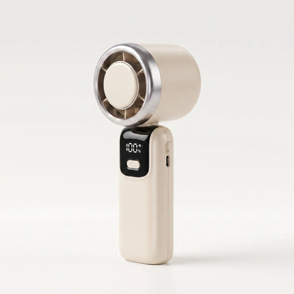 Klymar | Portable Handheld Fan with Integrated Cooling Plate | Adjustable Speed for Personalized Comfort 0