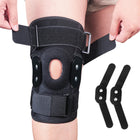 Knee Support Brace | Adjustable Hinged Design with Side Stabilizers | Optimal Stability for Sports and Recovery 0