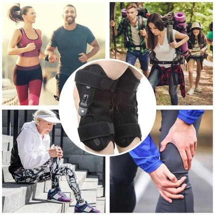 Knee Support | Adjustable Stabilizing Knee Brace with Reinforced Stabilizers | Optimal Compression for Pain Relief 4