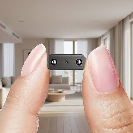 Mini Security Camera with Night Vision, Home Security Camera with Motion Detection, Mini Camera for Pet Monitoring