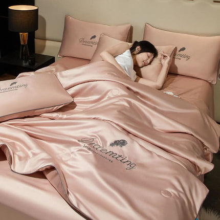 KühlTraum | Cooling Ice-Silk Duvet for Hot Nights with Breathable Fabric | Lightweight Comfort for Restful Sleep 1