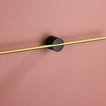 Kyler Collection | Adjustable Bathroom Towel Bar in Sleek Brushed Aluminum | Modern Design for Contemporary Spaces 13