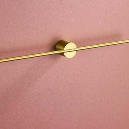 Kyler Collection | Adjustable Bathroom Towel Bar in Sleek Brushed Aluminum | Modern Design for Contemporary Spaces 15