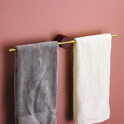 Kyler Collection | Adjustable Bathroom Towel Bar in Sleek Brushed Aluminum | Modern Design for Contemporary Spaces 2