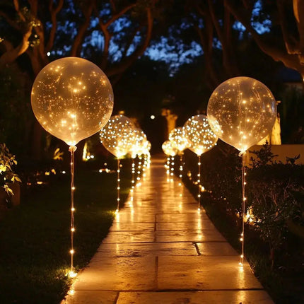 LED Birthday Balloons 10 Pack, Party Balloons with Lights, Balloon Decorations for Birthday, Party Decorations