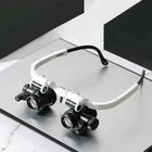 Lighted Magnifying Glasses with 8X 15X 23X Lenses, Magnifying Glasses with Light, Head Magnifier with LED Light