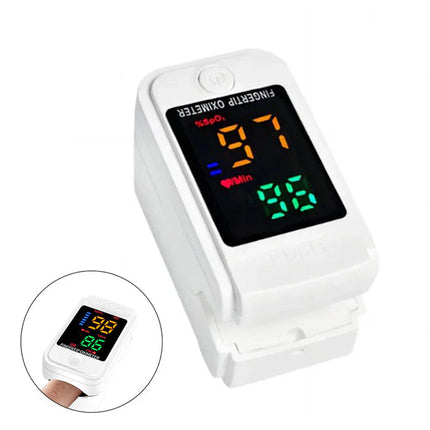 LED Blood Sugar Monitor & Pulse Oximeter with Non-Invasive Readings | Compact Health Tracker for Home & Travel 5