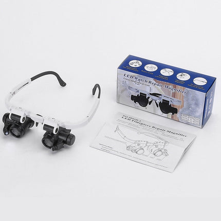 LED Magnifying Glass with Light | Adjustable Headband & 8X-23X Magnification for Precision Work 5