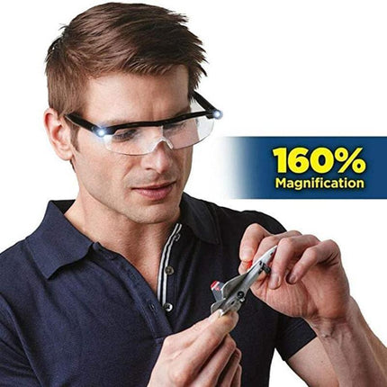 LED Magnifying Glasses for Reading with Adjustable Light | Hands-Free Design for Enhanced Comfort 1