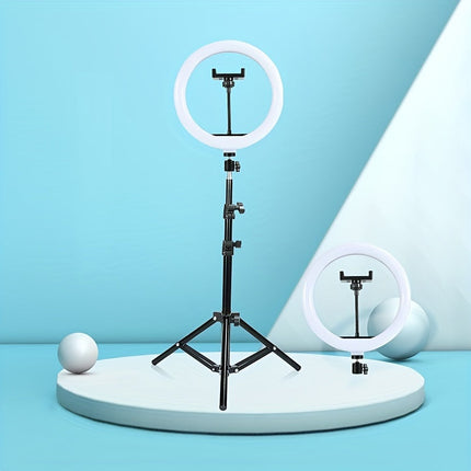 LED Ring Light with Adjustable Tripod Stand | Bright Illumination for Photography and Streaming 3
