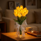 LED Tulip Bouquet Light | Lifelike Design with Automatic Timer | Warm Glow for Year-Round Elegance 0
