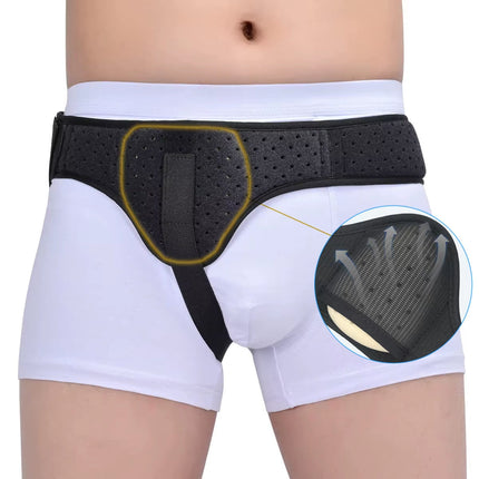 Inguinal Hernia Belt, Groin Support for Left or Right Side