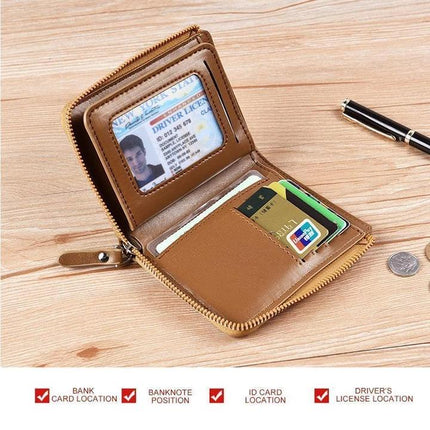Card Holder Wallet with Cash Pocket – image 17