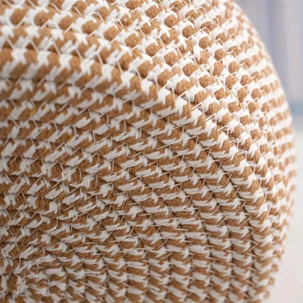 Woven Storage Basket, Small Basket with Handle for Essentials