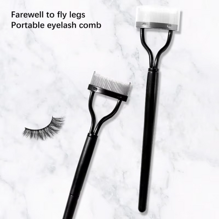 Lash Separator | Eyelash Comb Tool with Curved Design for Clump-Free Application 8