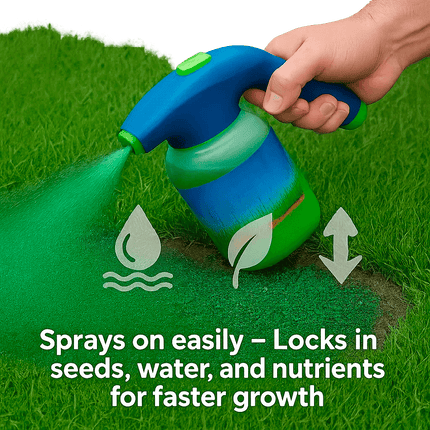 LawnNova | Grass Seed Spray for Effortless Lawn Restoration | Easy Hose Connection for Quick Results 4