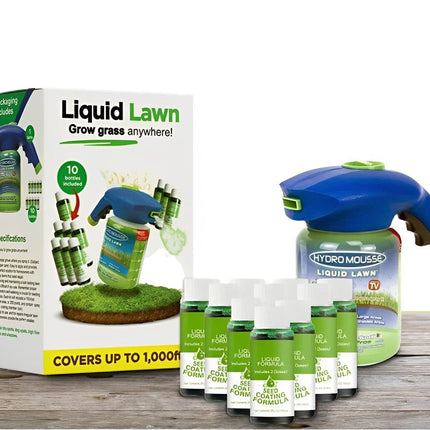 LawnNova | Grass Seed Spray for Effortless Lawn Restoration | Easy Hose Connection for Quick Results 8