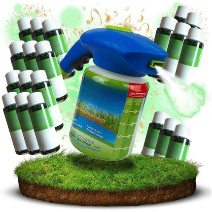 Lawn Care Solution | Liquid Grass Seed Spray with Nutrient-Rich Formula | Effortless Application for Vibrant Green Lawns 0