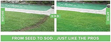 Lawn Care Solution | Liquid Grass Seed Spray with Nutrient-Rich Formula | Effortless Application for Vibrant Green Lawns 2