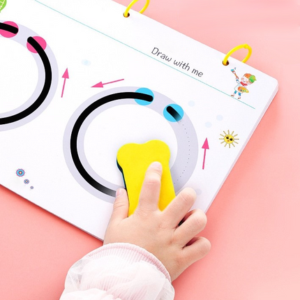 Learning Essentials | Reusable Tracing Workbook Set with Wipe-Clean Pages | Fun Exercises for Early Writing Skills 2