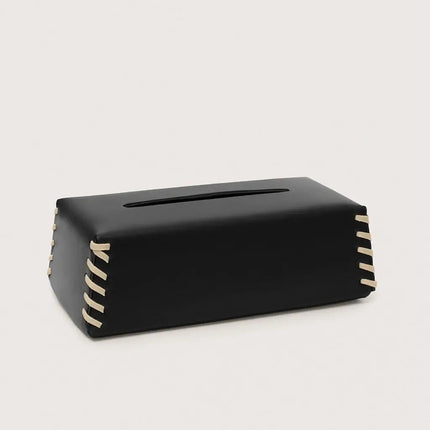Leather Tissue Box Cover, Bathroom Accessories