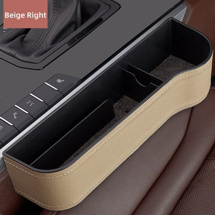 Leather Car Seat Organizer with Cup Holder | Multifunctional Design for Extra Storage and Convenience 17