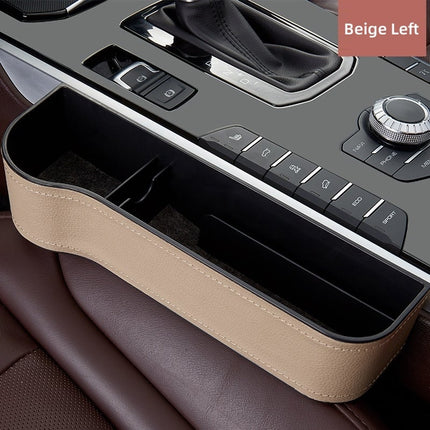 Leather Car Seat Organizer with Cup Holder | Multifunctional Design for Extra Storage and Convenience 22