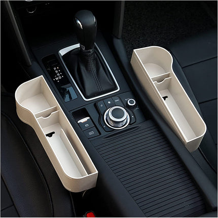 Leather Car Seat Organizer with Cup Holder | Multifunctional Design for Extra Storage and Convenience 28