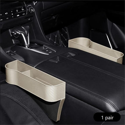 Leather Car Seat Organizer with Cup Holder | Multifunctional Design for Extra Storage and Convenience 29