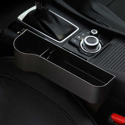 Leather Car Seat Organizer with Cup Holder | Multifunctional Design for Extra Storage and Convenience 6