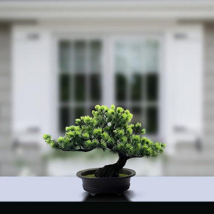 Lifelike Decorative Plant | Artificial Bonsai Tree with Realistic Leaves | Perfect for Indoor Decor and No Maintenance 3