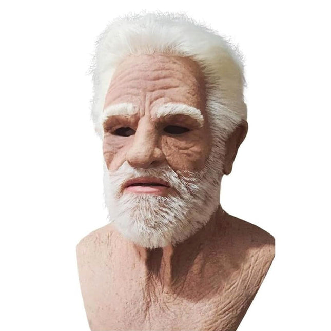 Lifelike | Old Man Latex Mask with Realistic Detail & Comfortable Fit | Perfect for Halloween and Cosplay 0