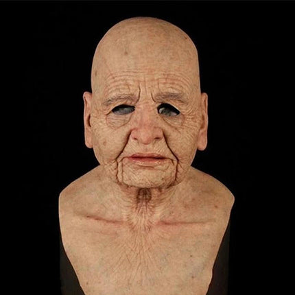 Lifelike | Old Man Latex Mask with Realistic Detail & Comfortable Fit | Perfect for Halloween and Cosplay 26