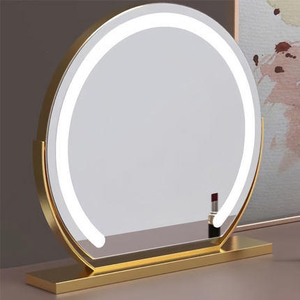 Lighted Vanity Mirror with 360° Rotation & Adjustable Brightness | Modern Makeup Essential for Flawless Grooming 8