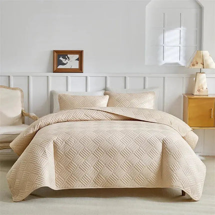 Lightweight Bedding Sets | Double-Sided Bedspread Set for Summer Comfort | Breathable Soft Fabric for Queen Beds 1