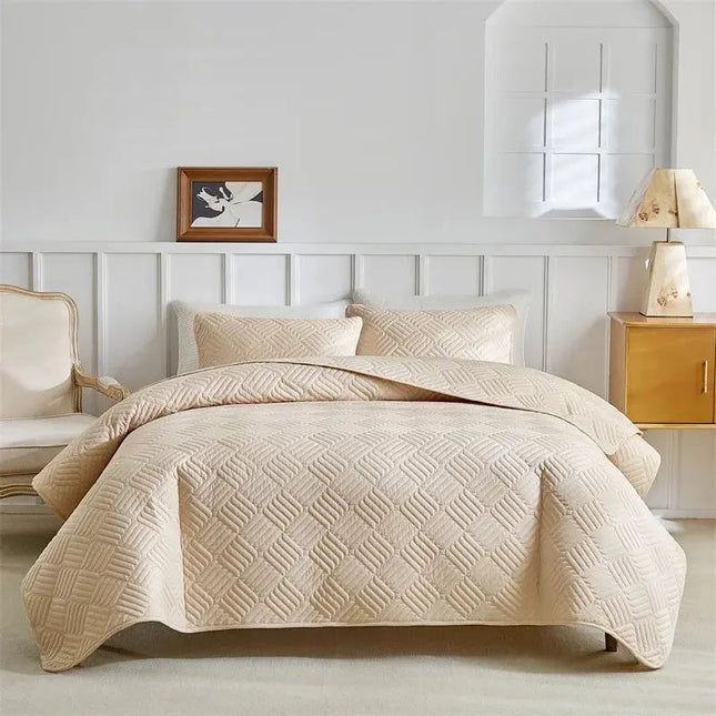 Lightweight Bedding Sets | Double-Sided Bedspread Set for Summer Comfort | Breathable Soft Fabric for Queen Beds 1