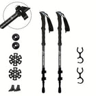Lightweight Carbon Fiber Trekking Poles with Quick-Lock System | Adjustable Hiking Sticks for Comfort and Stability 0