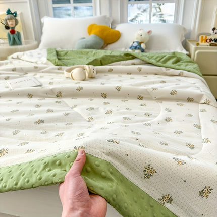 Lightweight Floral Quilt | Breathable Summer Comfort with Elegant Design | Refreshing Bedspread for a Cozy Sleep 7