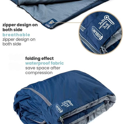 Lightweight Sleeping Bag | Summer Camping Bag with Compact Design | Portable & Comfortable for Outdoor Adventures 3