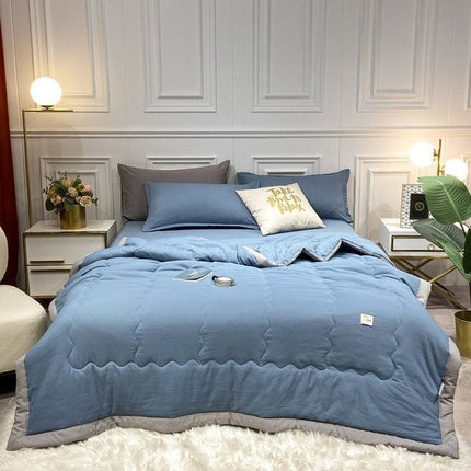 Lightweight Summer Blanket with Moisture Regulation | Breathable Cool Comfort for Hot Nights 10