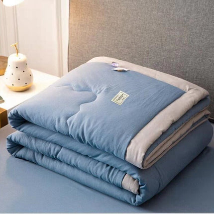 Lightweight Summer Blanket with Moisture Regulation | Breathable Cool Comfort for Hot Nights 5