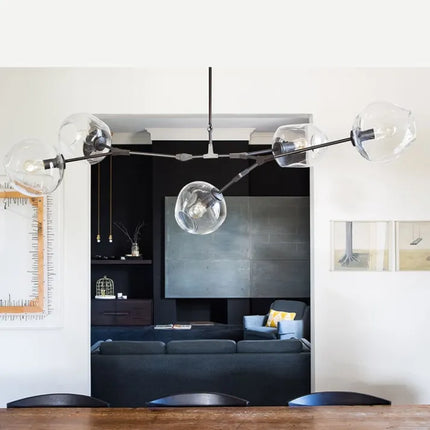 Sputnik Chandelier with Glass Bubbles, Dining Room Chandelier – image 20